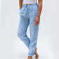 👖 50% RABATT! 🌿 Kali Andningsaktiva & Flexibla Byxor i Linne – Lättvikt, Bekväm Passform & Avslappnad Stil ☀️
