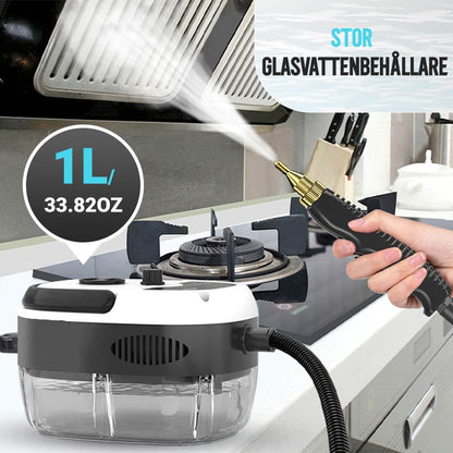 🔥 60% RABATT! 💨 INDUSTRIELL ÅNGRENGÖRING 2500W - Kemikaliefri desinfektion och fettborttagning, perfekt för kök, luftkonditioneringsapparater och maskiner, UL-certifierad 🌟🧼