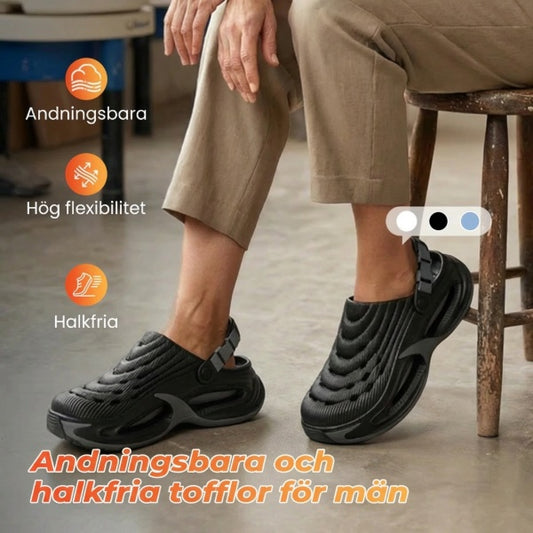 ✨ Mångsidiga sandaler för män – bekväma, ventilerande och säkra vid varje steg! ✨