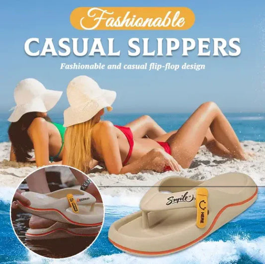 Moderna och avslappnade flip-flops för män
