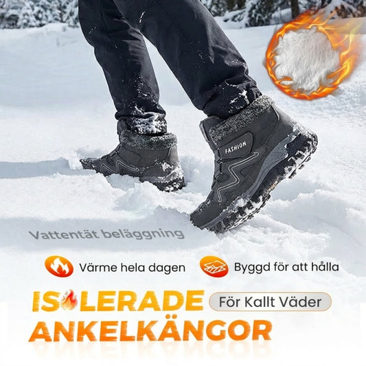 Fashionabla varma vinterstövlar (samma stil för män och kvinnor)
