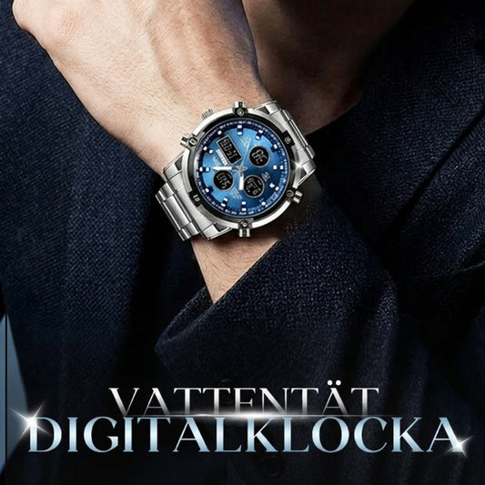 ⌚Vattentäta Militärklockor för Män – Analog-Digital, Slitstark & Funktionell Design för Outdoor🏕️