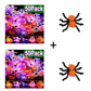 LED Ljus Halloween Lysande Ring - Set med 50 st
