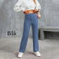💖SISTA DAGEN REA 50 % RABATT🥰Casual stretchbyxor med hög midja för damer