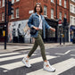 🔥Sista dagen 50% rabatt - Bekväma lätta wedge sandaler med dragkedja i sidan