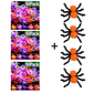LED Ljus Halloween Lysande Ring - Set med 50 st