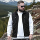 ⏰ Tidsbegränsat Erbjudande: 49% RABATT 🔥🧥 Herr Oversized Ärmlös Västjacka Med Fickor