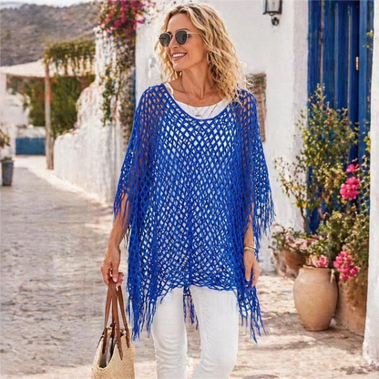 🔥 SOMMARFAVORIT – 50% RABATT 💐 Virkad design med elegant lyster ✨ Bekväm passform och tidlös sommarkänsla ☀️