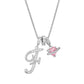 💖Sista dagen 50 % rabatt✨A–Z Bokstavshalsband med tre hängen🎀