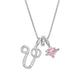 💖Sista dagen 50 % rabatt✨A–Z Bokstavshalsband med tre hängen🎀