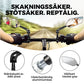 360° roterbar och justerbar backspegel för cykel