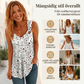 🌸 50% RABATT NU! ✨ Damtopp med Blomstertryck – Snygg V-ringning & Luftig Passform – Ett Sommarplagg Du Måste Ha 🌞