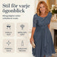 💖NYTT ARRIVAL BEGRÄNSAD TID ERBJUDANDE💖Elegant broderi Cocktail Flowy Klänning