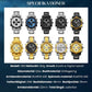 ⌚Vattentäta Militärklockor för Män – Analog-Digital, Slitstark & Funktionell Design för Outdoor🏕️