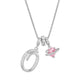 💖Sista dagen 50 % rabatt✨A–Z Bokstavshalsband med tre hängen🎀