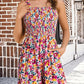⏰Hot Sale 49% rabatt💃Kvinnors sommar Fyrkantig halsringning Ärmlös Lös avslappnad kort Romper med smock