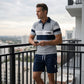 ⏳Tidsbegränsat 50% rabatt⏰Herr Tvådelat Set – Skjorta och Shorts👕🩳