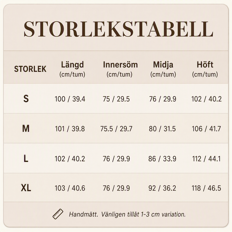 🔥50 % RABATT🔥 Dambyxor i casualstil – lös passform och hög midja för maximal komfort och stil 👖✨