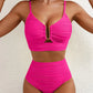 🔥🔥2026 NY TYP -50% REA⚡50K+ SÅLDA!👙Damers Push Up Höga Midjan Bikini