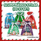 🔥Julspecialerbjudande 50 % RABATT🎅 Världens finaste julklappspåsar med dragsko🎁