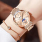 💎⌚ Diamond Moon Star Fashion Watch för kvinnor