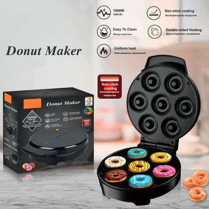 🔥Julrea – upp till 50 % rabatt🎅Elektrisk mini-doughnutmaskin med non-stick-yta