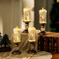 🎅Hot Promotion 49% Off🎅Julstearinljus natt Light👆