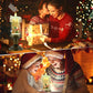 🎅Hot Promotion 49% Off🎅Julstearinljus natt Light👆