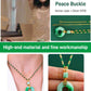 Hetian Jade Prayer Peace Spänne
