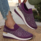 🔥 50% RABATT 👟✨ Andningsbara mesh-sneakers med strass för dam 💎 Lätta, bekväma & eleganta hela dagen 🌿