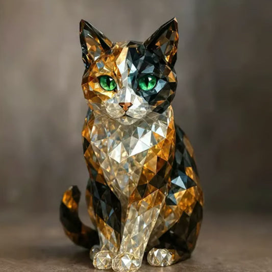 🔥2025 Varm försäljning🔥Resin kattfigur för heminredning