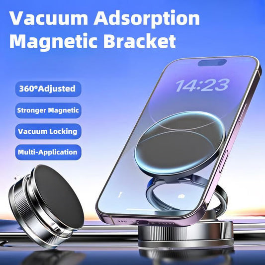 🔥55 % rabatt🔥360° justerbar vakuum-magnetisk telefonhållare