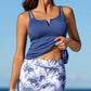 🌊TUMMY CONTROL TWO-PIECE TANKINI SET