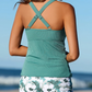 🌊TUMMY CONTROL TWO-PIECE TANKINI SET
