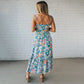 💐 Floral Blusklänning | Justerbara Bärband, Elegant Överdel till Klänning ✨