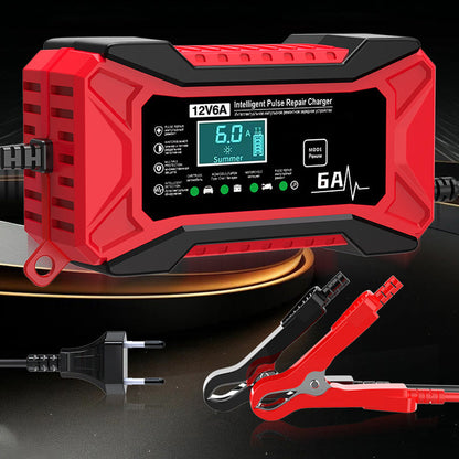 🛵🔋Smart batteriladdare för bilar och motorcyklar