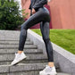 Högmidjade leggings för kroppformning