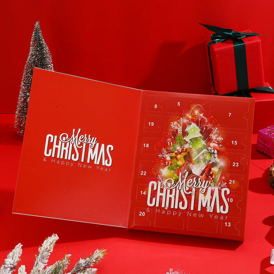 ✨🎅Julrea 50 % rabatt📿24-Delars mysterielåda med julsmycken