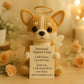 🐾👼 Delikat miniatyrkrokad hundsouvenir – känslomässig tröst, ängelformad design！