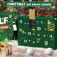 🏆 Heggalopp⚡Golf Adventskalender 2025 för Män - 24 Dagar av Golföverraskningar & Julkul