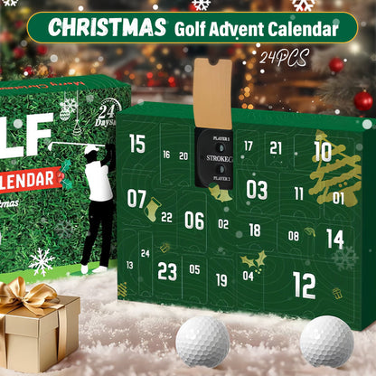 🏆 Heggalopp⚡Golf Adventskalender 2025 för Män - 24 Dagar av Golföverraskningar & Julkul