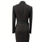✨Eleganta nyheter!💃Elegant V-ringad slim fit-klänning för damer