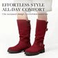 👢 50 % RABATT NU! 🔥 Chica-stövlar i mocka för damer – europeisk stil & halkfri sula, komfort hela dagen 🍂✨