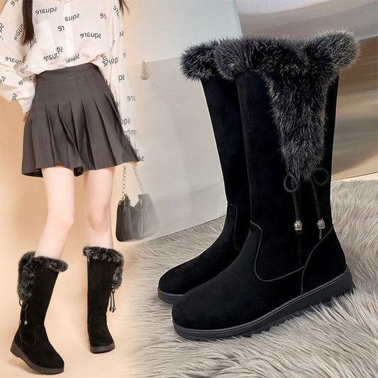 Varma, bekväma och skyddande kängor för kvinnor i mid-calf-höjd.