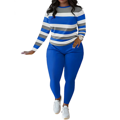 ⏳Begränsad tid 60 % rabatt⏰Damms Casuals 2-delade set👚👖