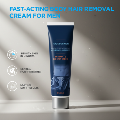 🔥Köp 2 få 1 gratis🔥Fast-Acting Body Hair Removal Cream for Men