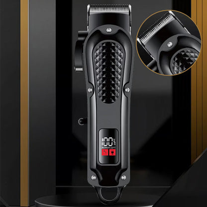 💇 50% RABATT! 📣 Hållbar & Vass Elektrisk Hårtrimmer Set – Självslipande Blad, Tyst Borstlös Motor & Smart Displayskärm ✂️