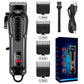 💇 50% RABATT! 📣 Hållbar & Vass Elektrisk Hårtrimmer Set – Självslipande Blad, Tyst Borstlös Motor & Smart Displayskärm ✂️