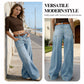 👖Nyhet – Heta rea – 56 % RABATT🔥🥳Över 50 000 sålda!💥Högmidjade jeans med vida ben för kvinnor