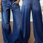 👖Nyhet – Heta rea – 56 % RABATT🔥🥳Över 50 000 sålda!💥Högmidjade jeans med vida ben för kvinnor